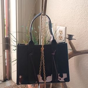 Cow mini kiddy purse